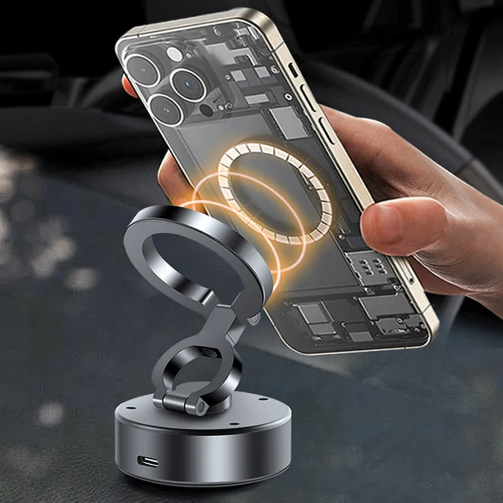 Magnetic Car Phone Holder Car Dash Phone Mount anti Shake Foldable Phone Stand Hands Free Smartphone Support Car Accessories