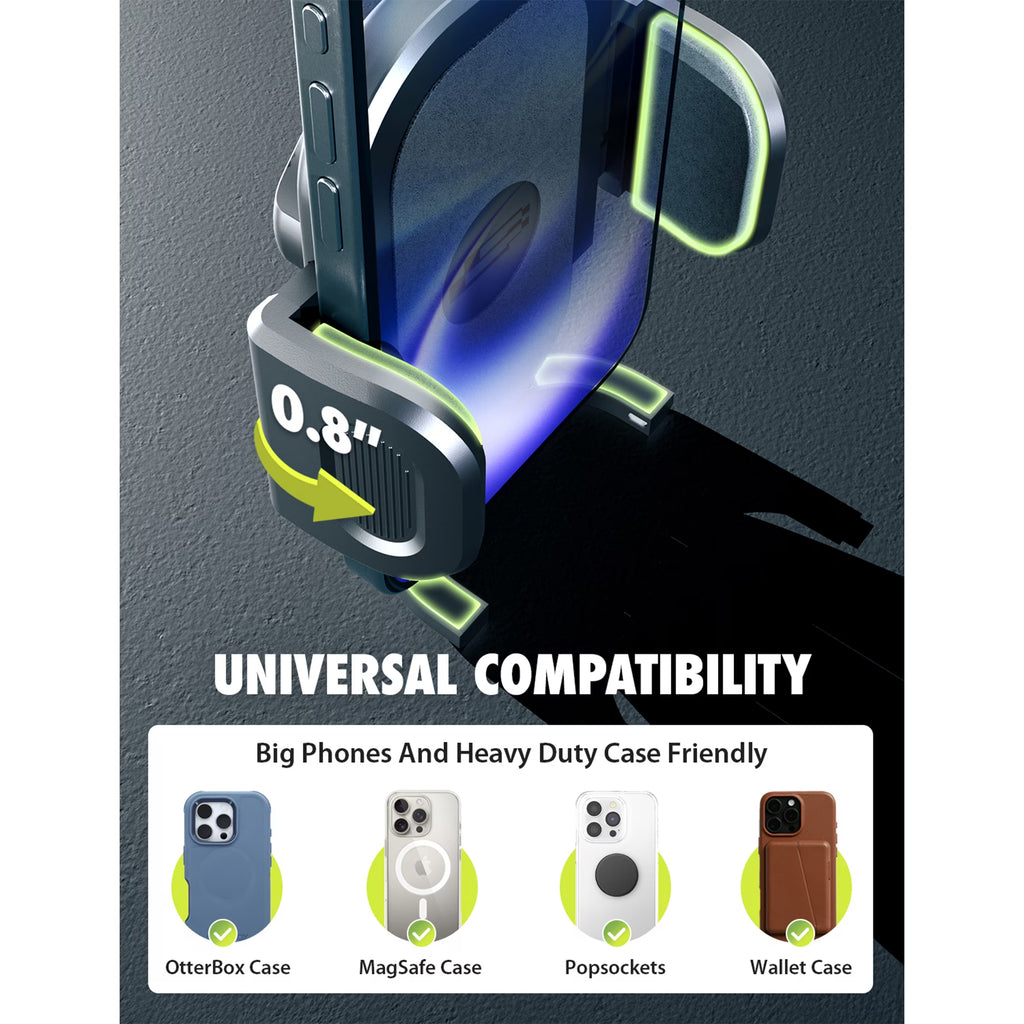 Tripgrip Flex Car Vent Phone Mount, Adjustable Cell Phone Mount Fits Most Phones