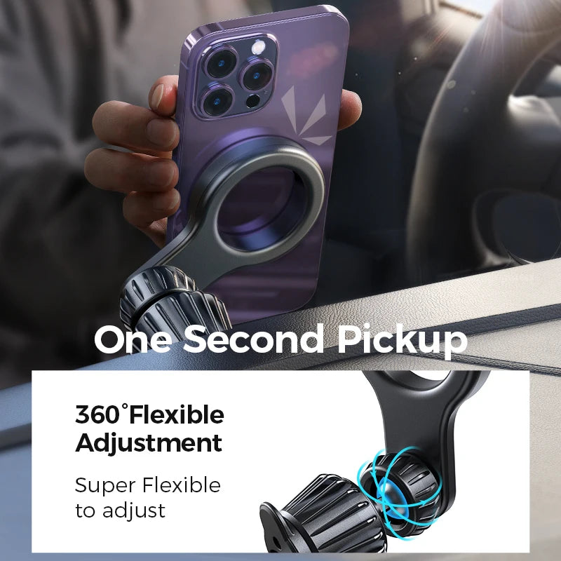Joyroom  Magnetic Car Phone Holder Strong Car Air Vent Phone Mount Compatible with Iphone Samsung LG Google Pixel, Etc